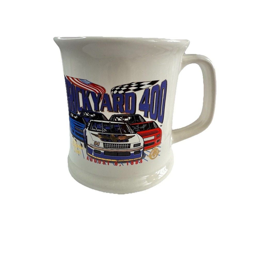 Vtg 1994 Brickyard 400 Indianapolis Motor Speedway Inaugural Race Coffee‎ Cup